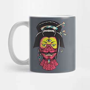 Samurai Geisha Mug